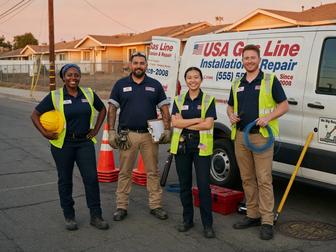 Gas Line Installation company in Fort Gibson, OK